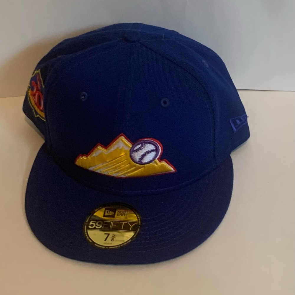 7 5/8 Hat Club  Colorado Rockies 20Th Anniversary
